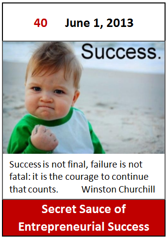 40 Entrepreneurial Secret Sauce